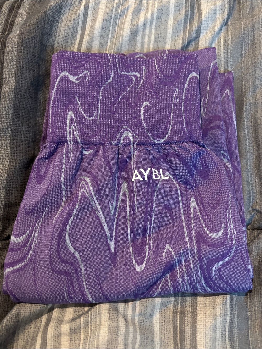 AYBL Purple Swirl Performance Leggings